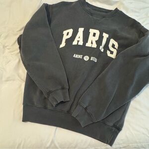 Anine Bing dark Gray Paris Sweater